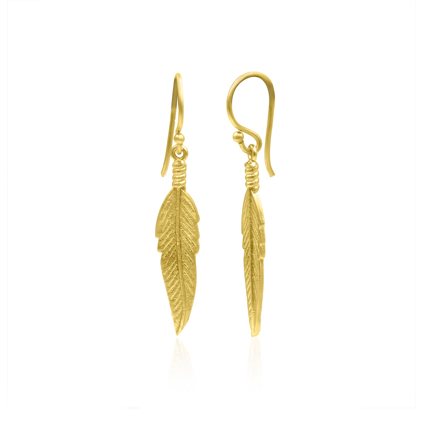 Breezing Leaf Hook Earrings