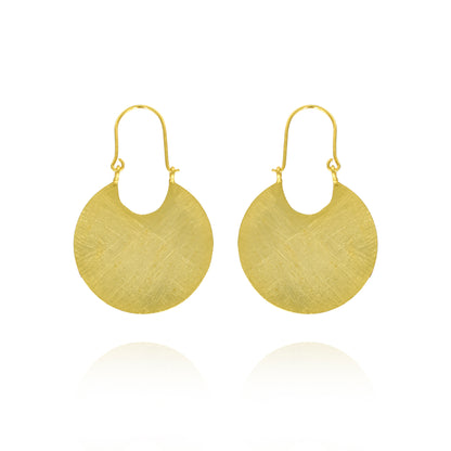 Majestic Moon Hoop Earrings