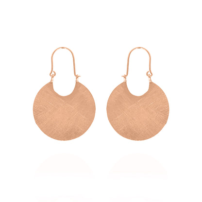 Majestic Moon Hoop Earrings