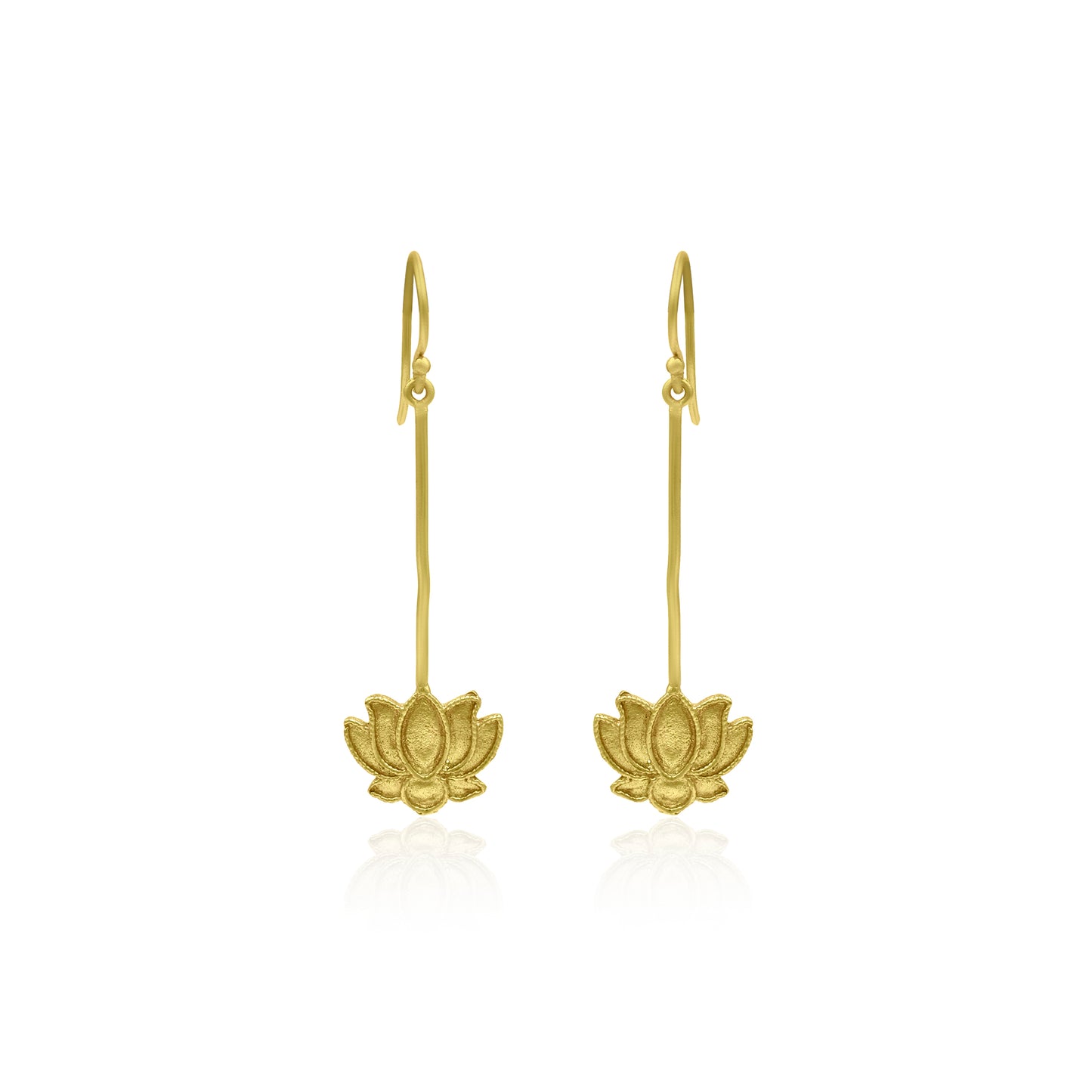 Mystic Lotus Hook Earring