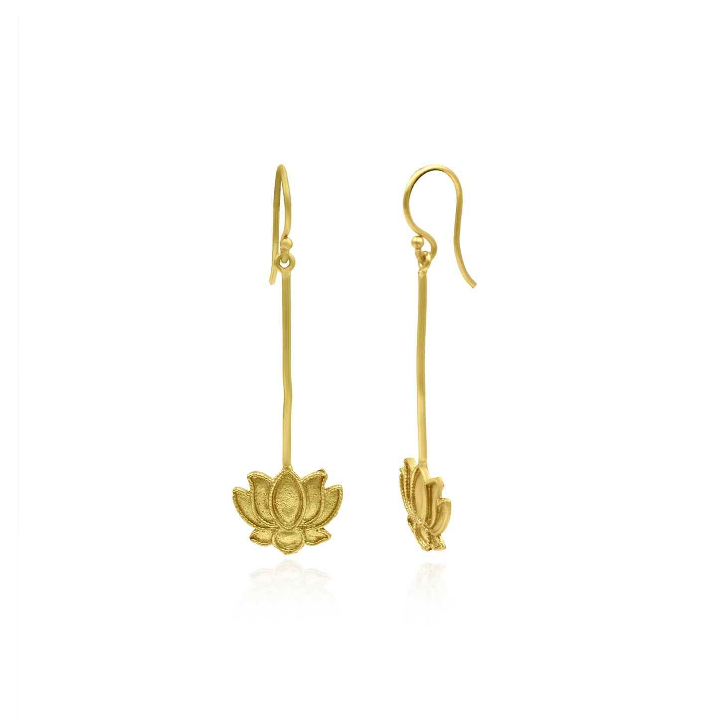 Mystic Lotus Hook Earring