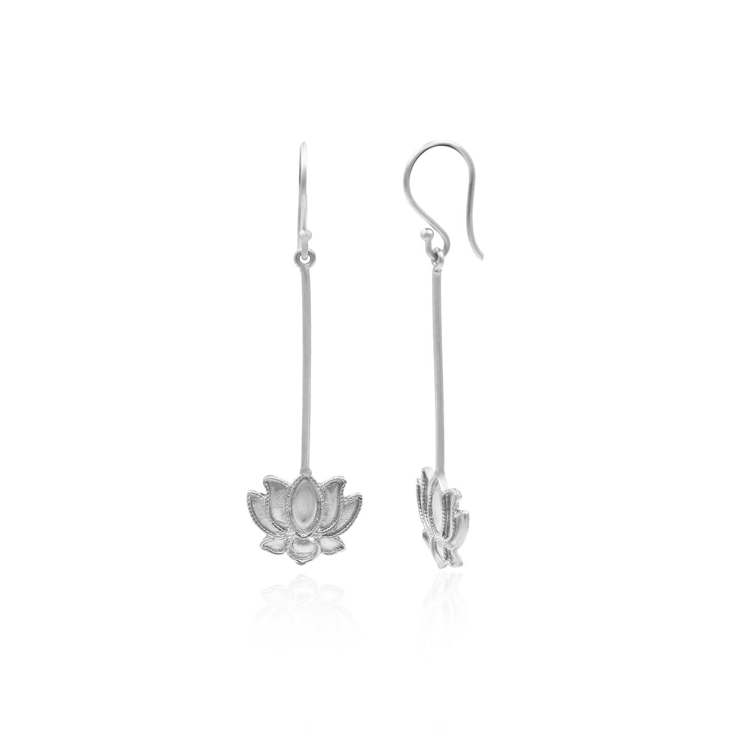 Mystic Lotus Hook Earring