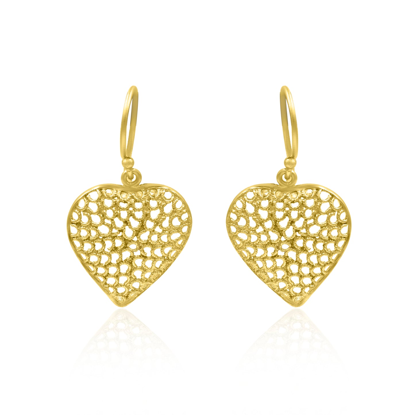 Heart Touching Hook Earrings