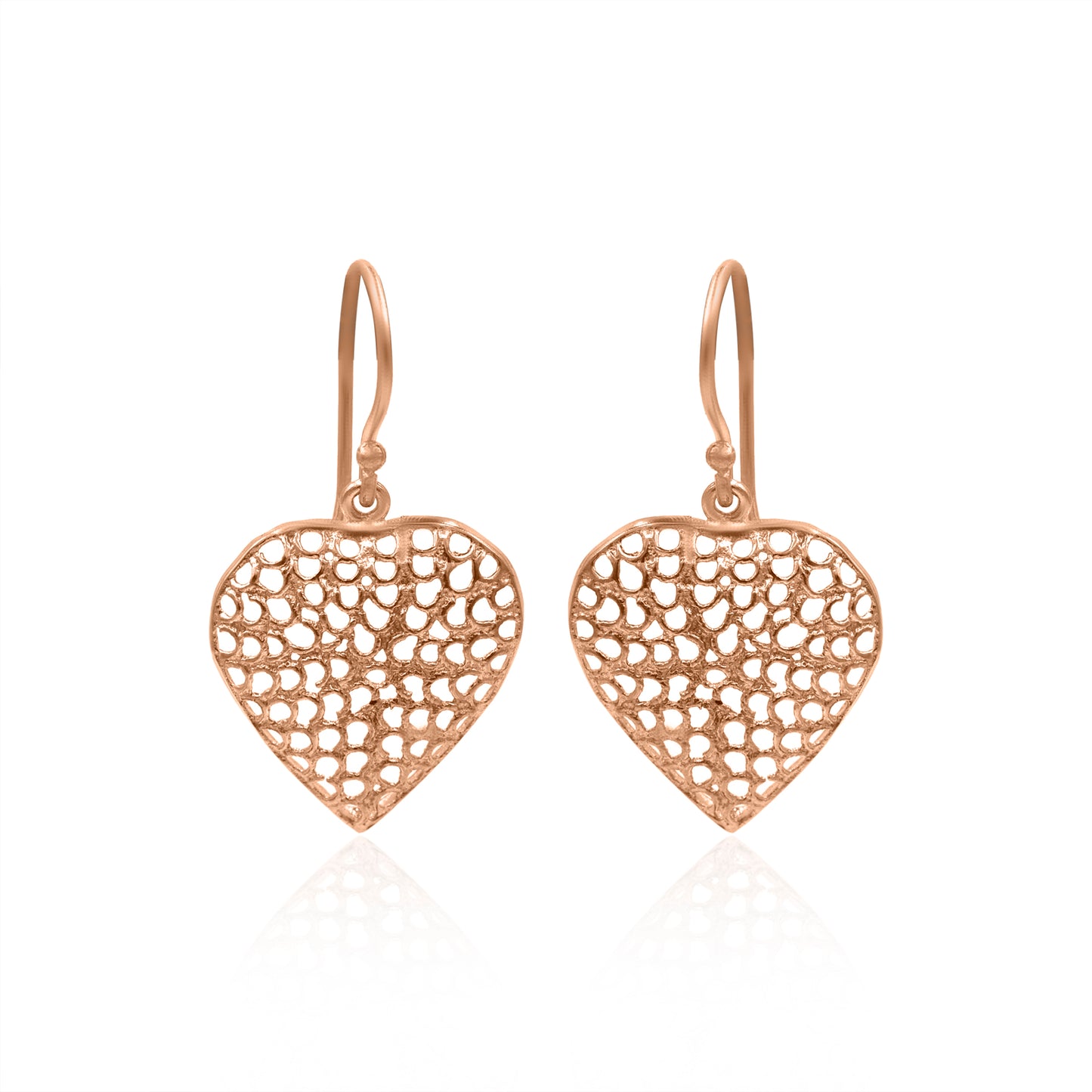 Heart Touching Hook Earrings