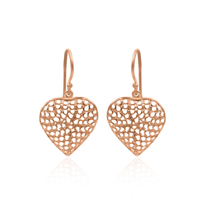 Heart Touching Hook Earrings