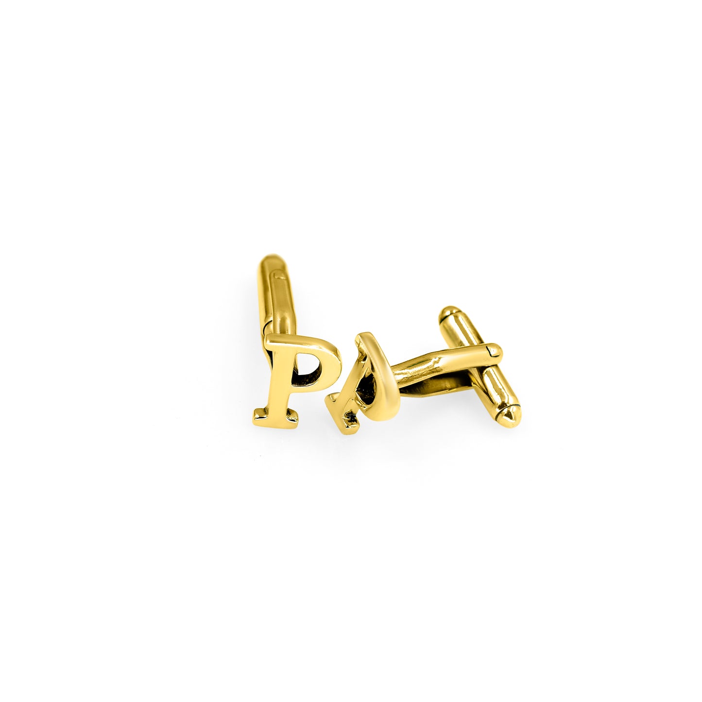 Letter P Initial Cufflinks