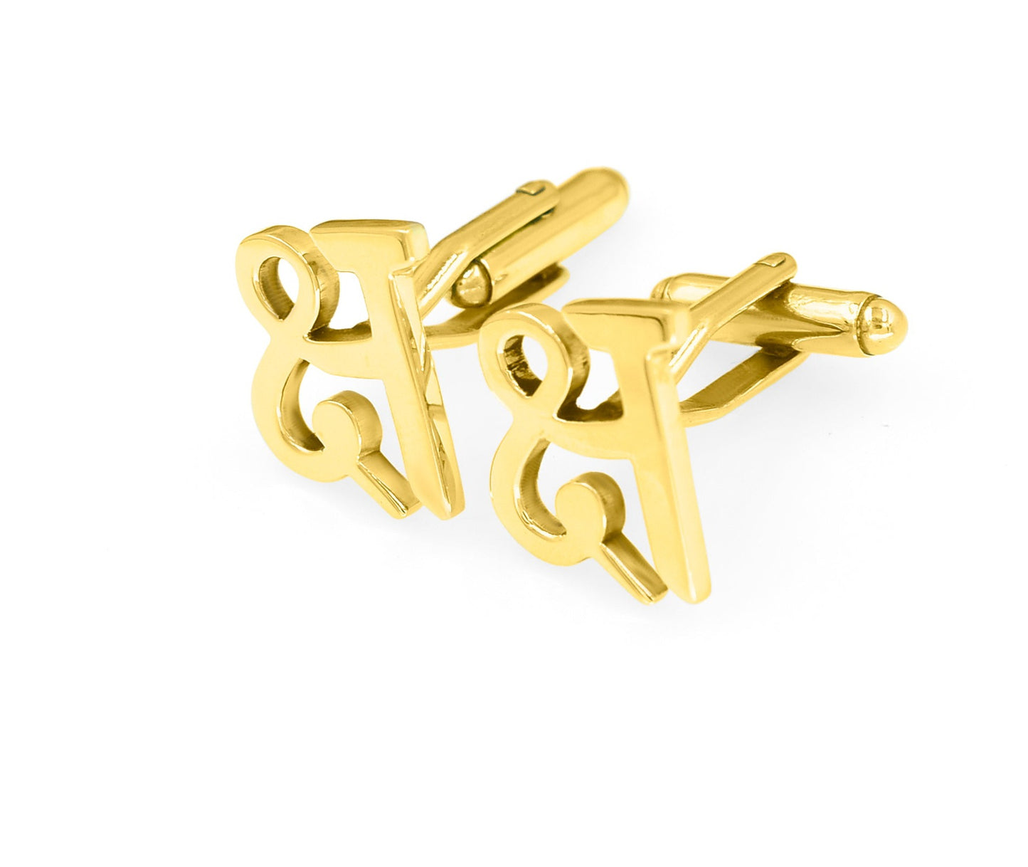 क्ष Initial Cufflinks