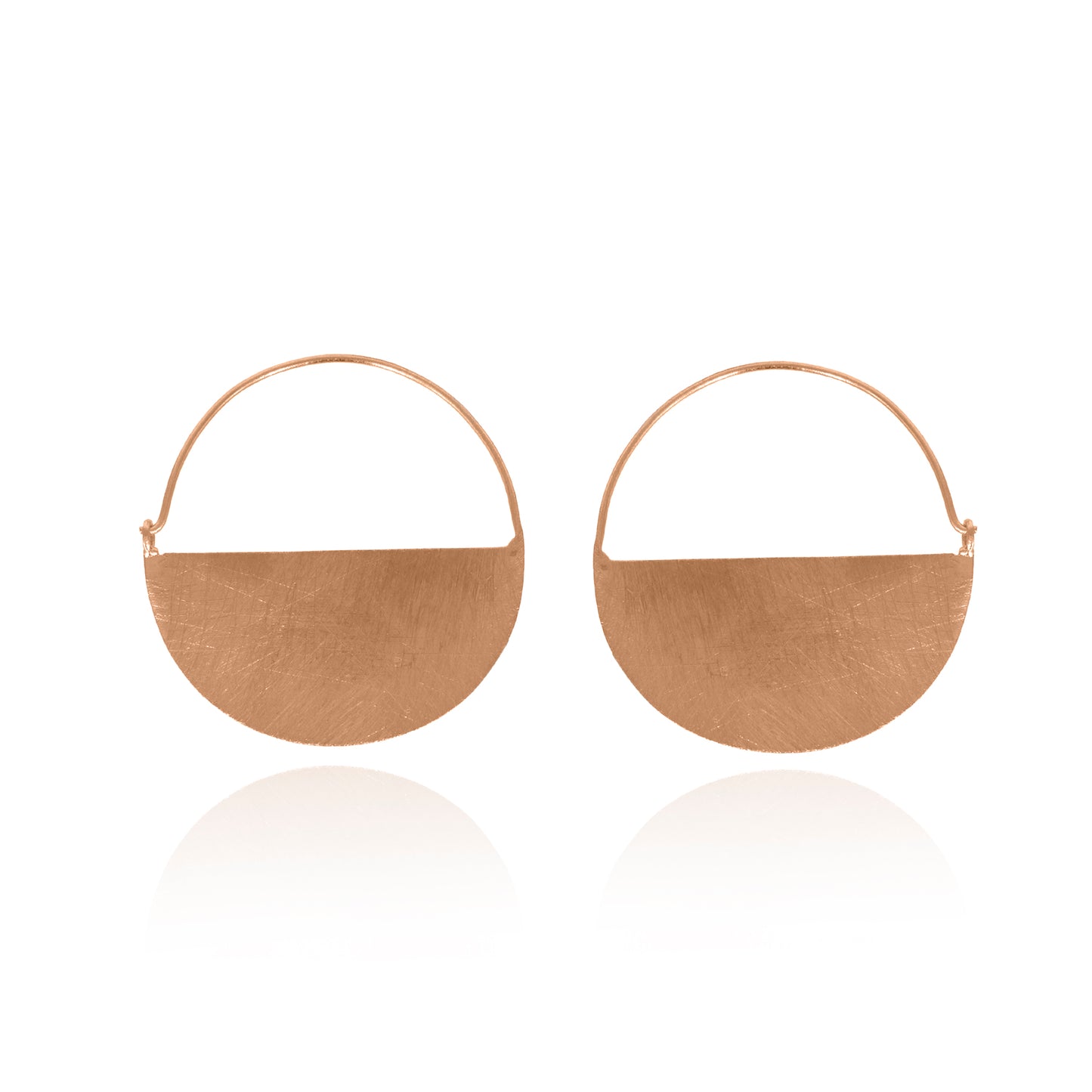 Charming Basket Hoop Earrings