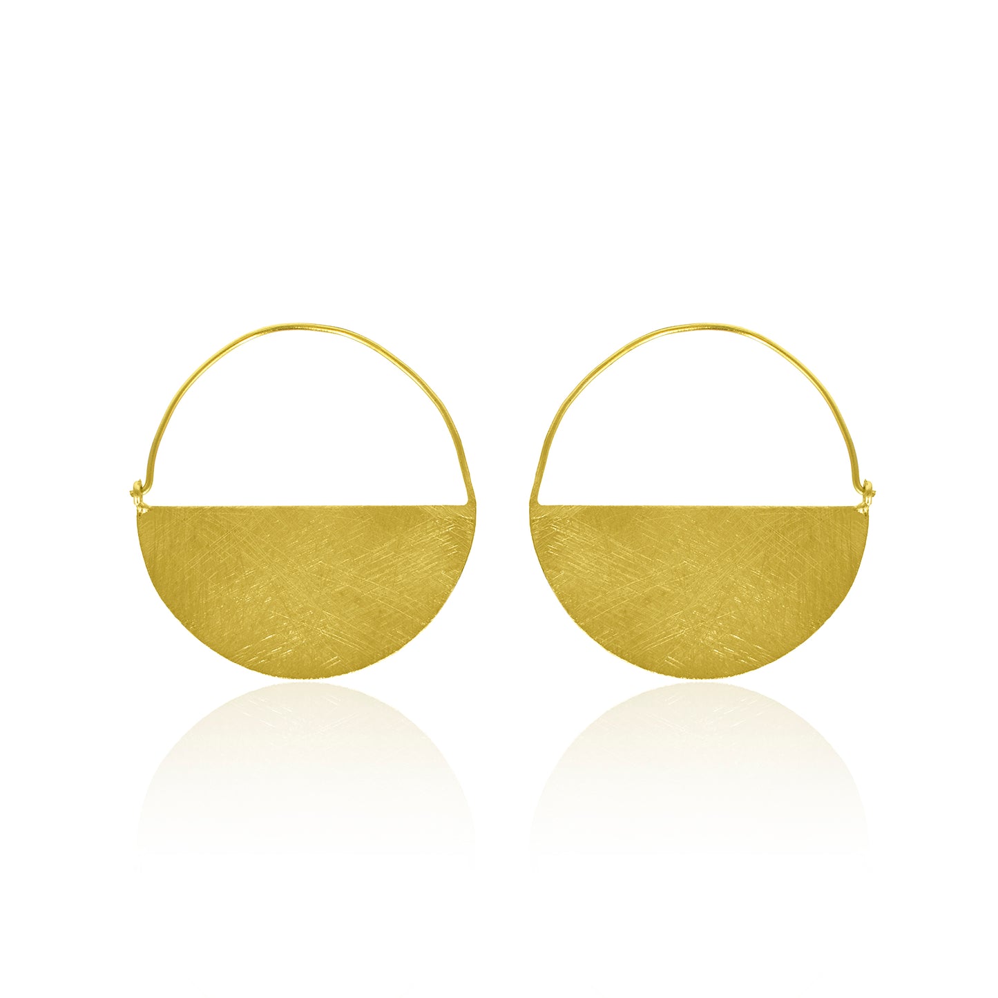 Charming Basket Hoop Earrings