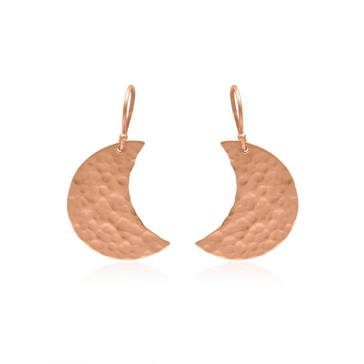 Crescent Moon Fall Hook Earrings