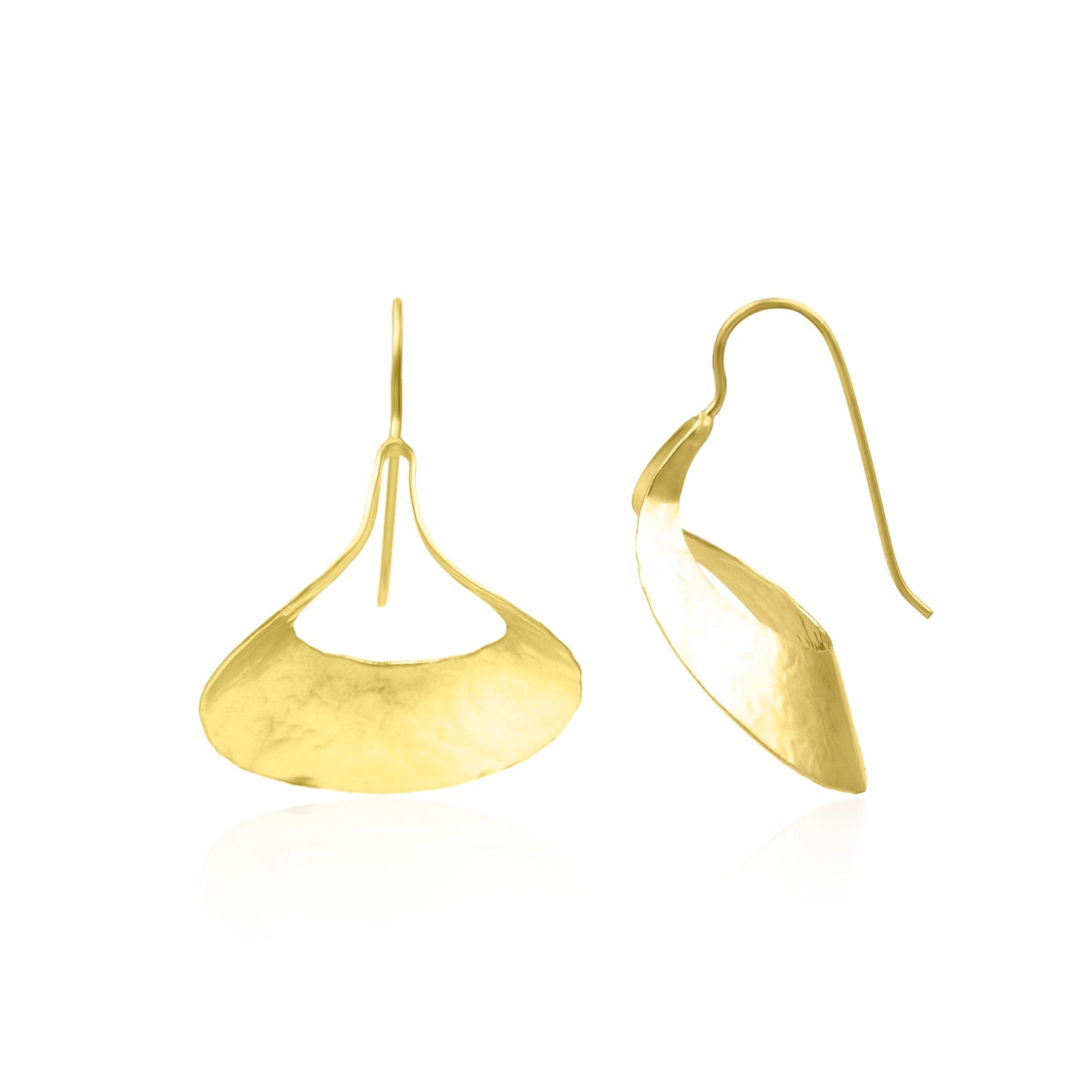 Going Backwards Curve Hook Earrings