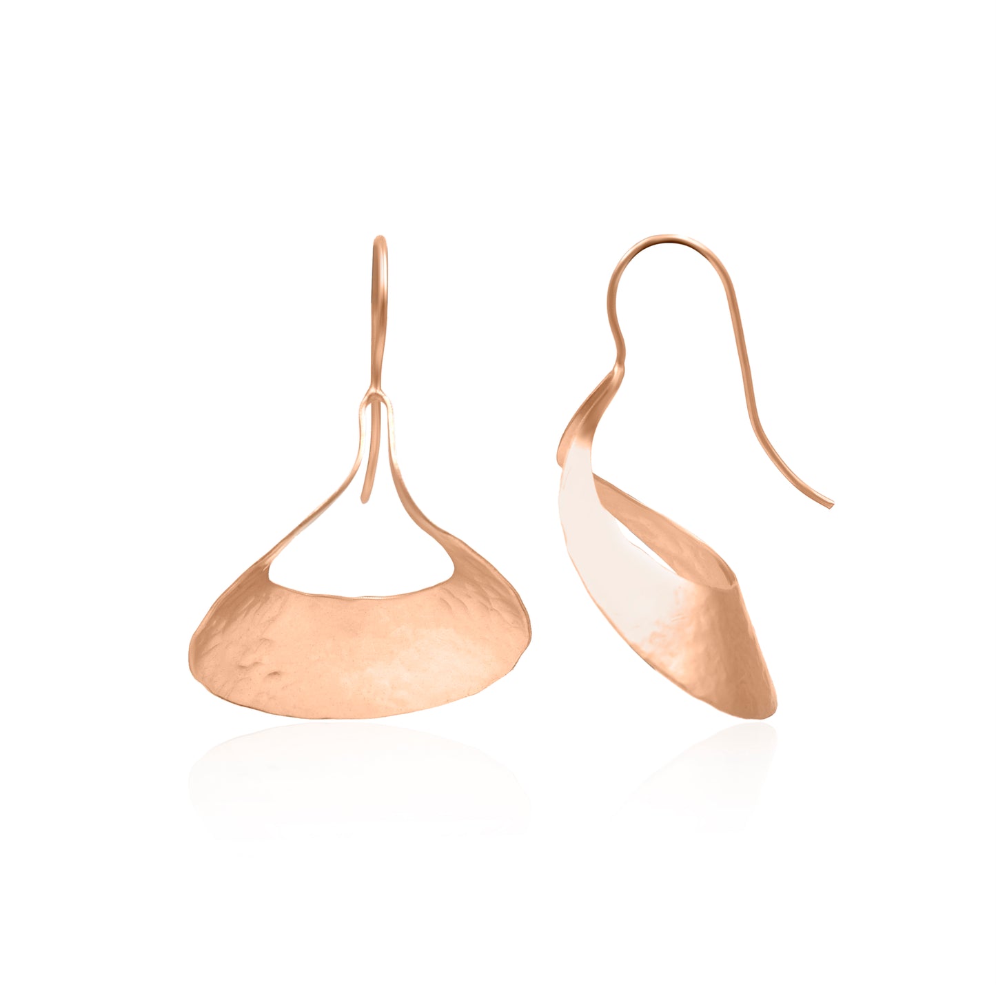 Going Backwards Curve Hook Earrings