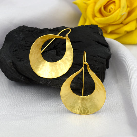 Going Backwards Curve Hook Earrings