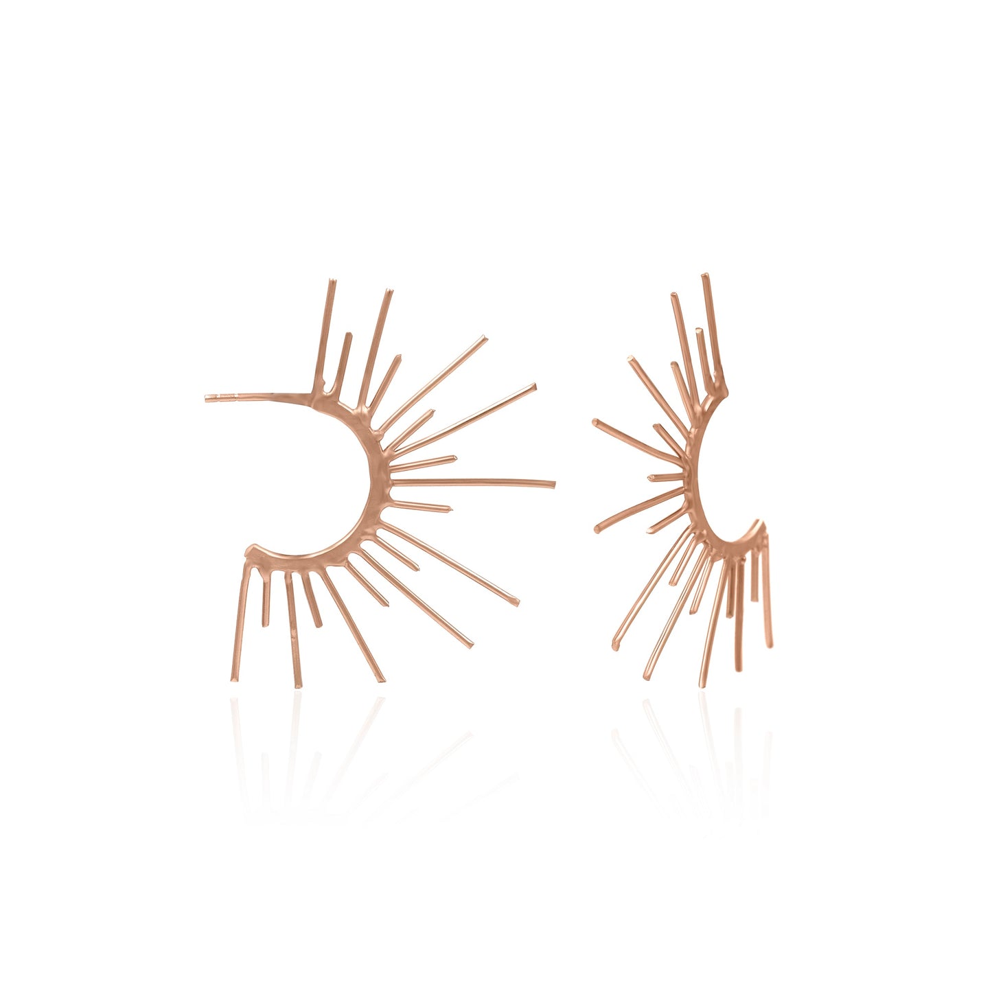 Rising Sun Stud Earrings