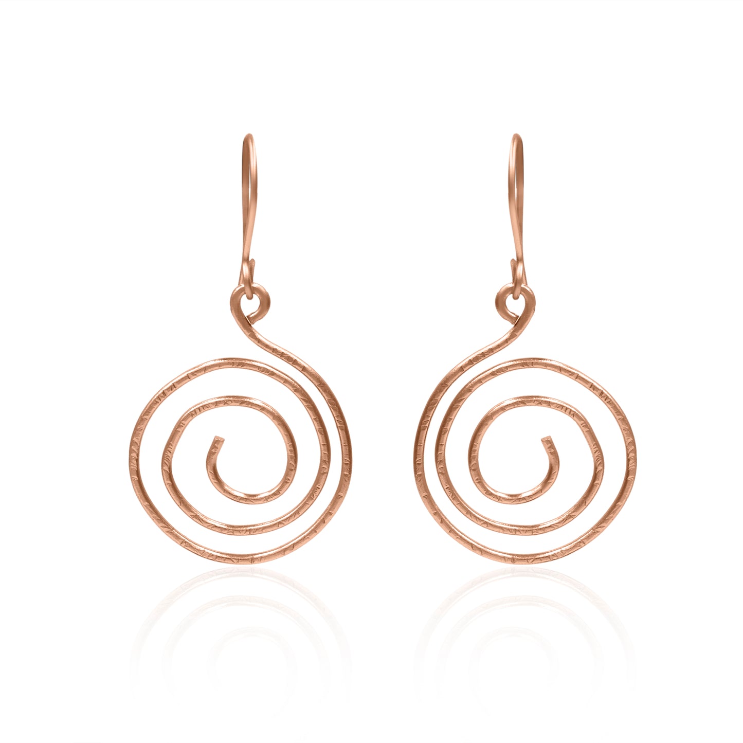 Joyful Swirls Hook Earrings