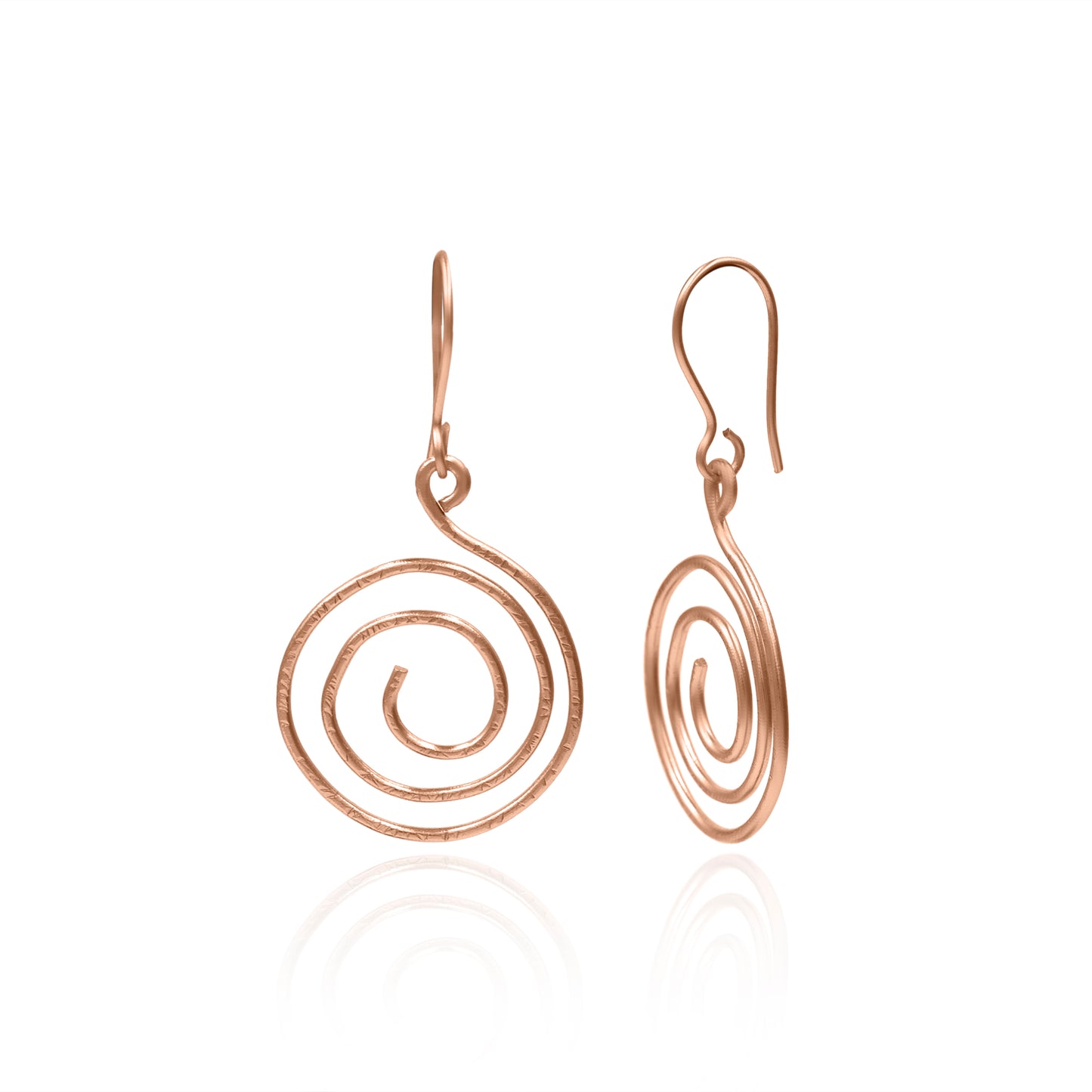 Joyful Swirls Hook Earrings