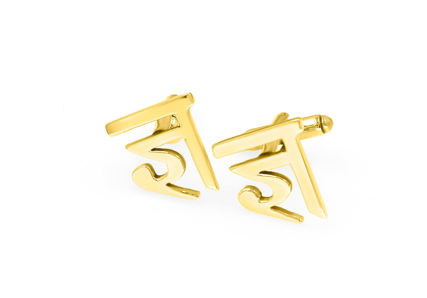 ज्ञ Initial Cufflinks