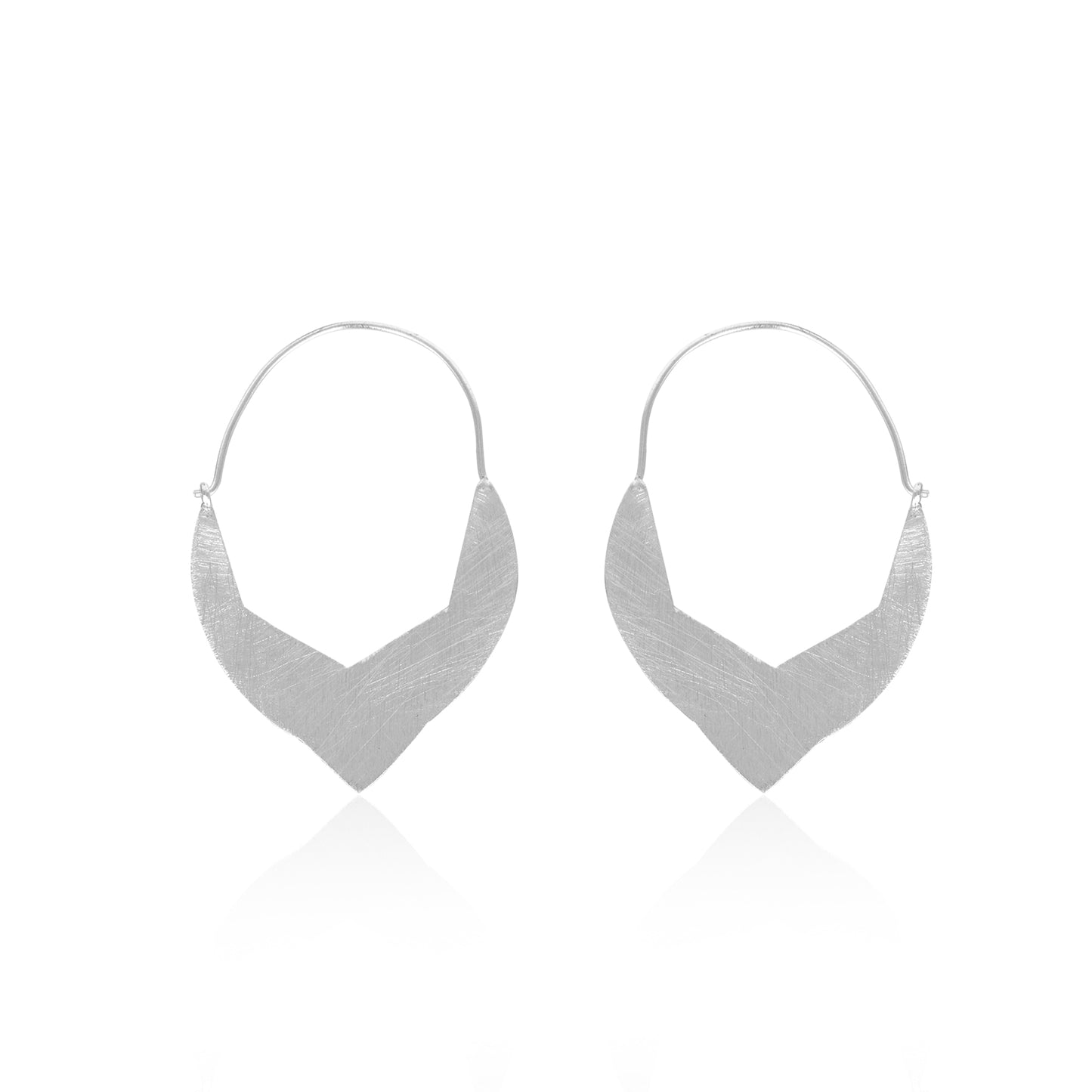 Stylish Basket Hoop Earrings