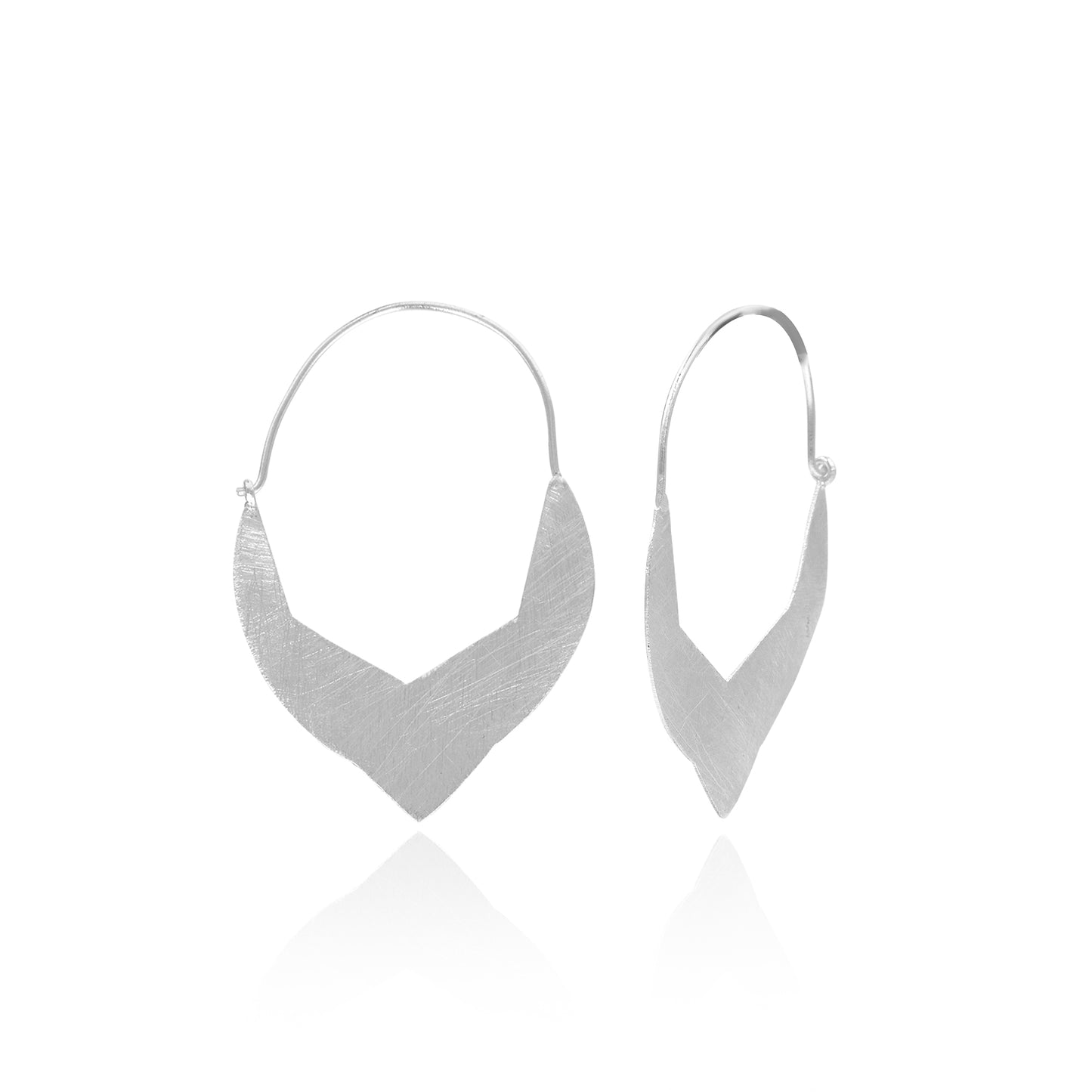 Stylish Basket Hoop Earrings