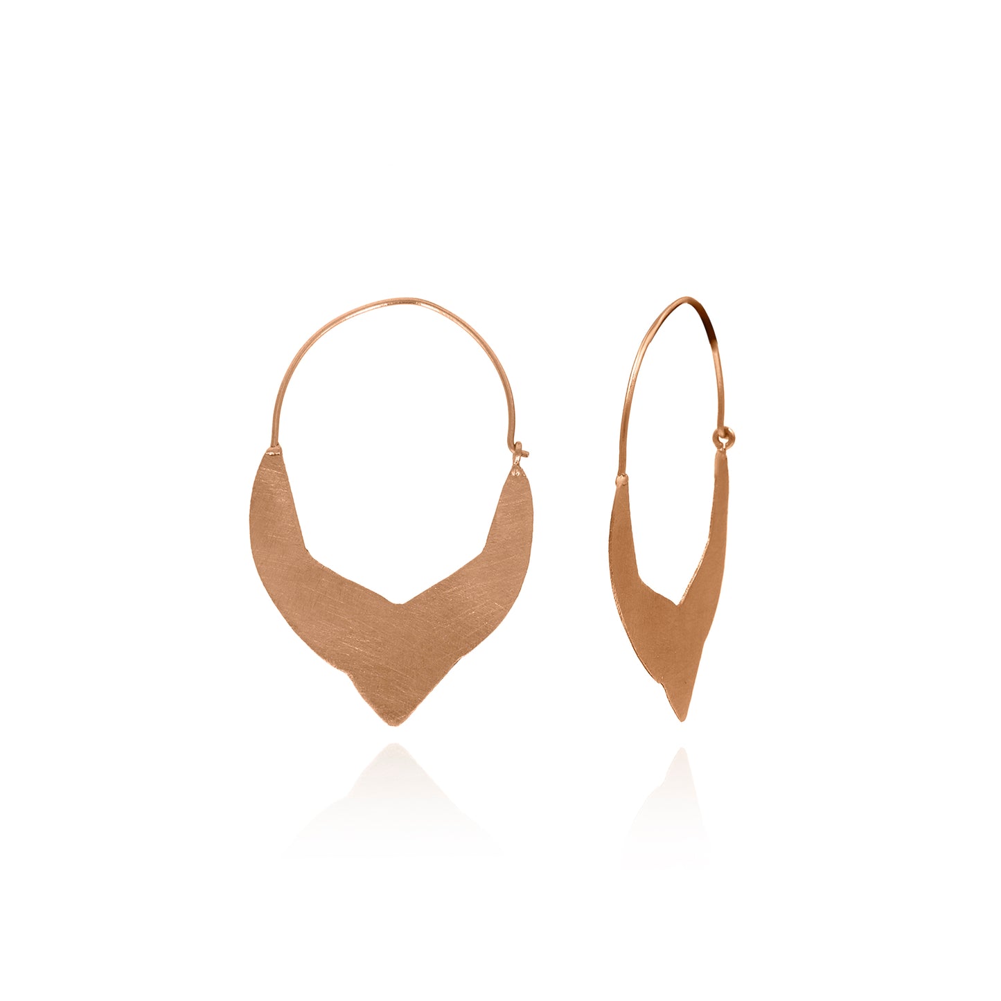 Stylish Basket Hoop Earrings