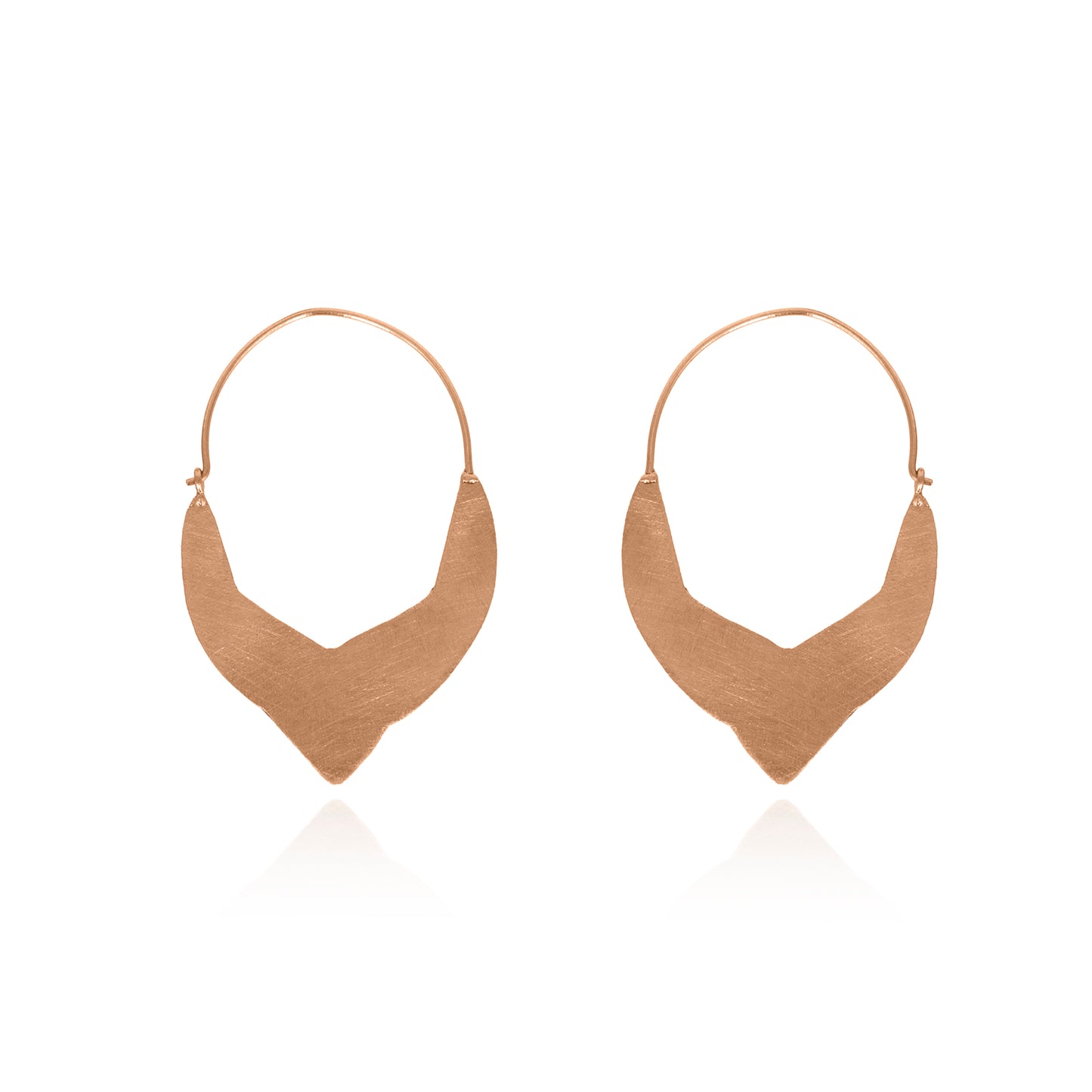 Stylish Basket Hoop Earrings