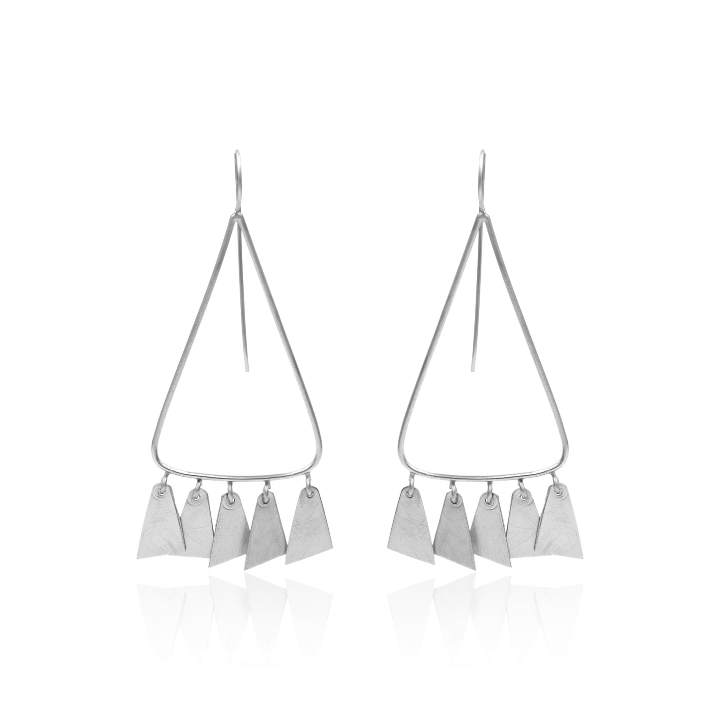 Charming Drops Of Triangle Hook Earrings