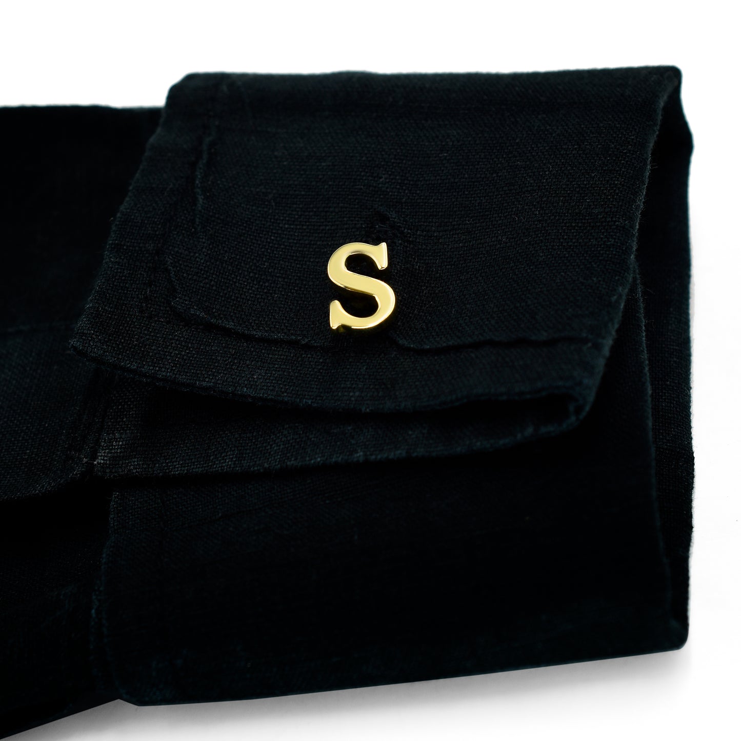 Letter S Initial Cufflinks