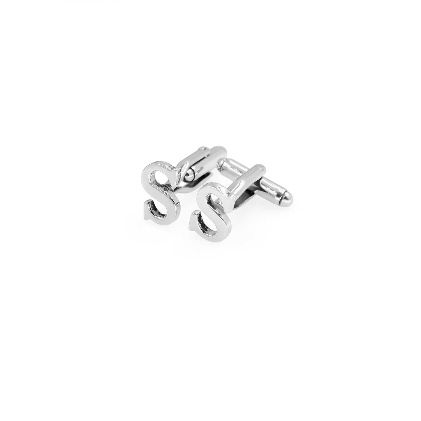 Letter S Initial Cufflinks