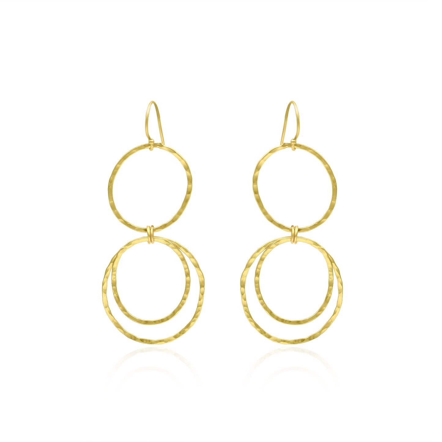 Joyful Circles Hook Earrings