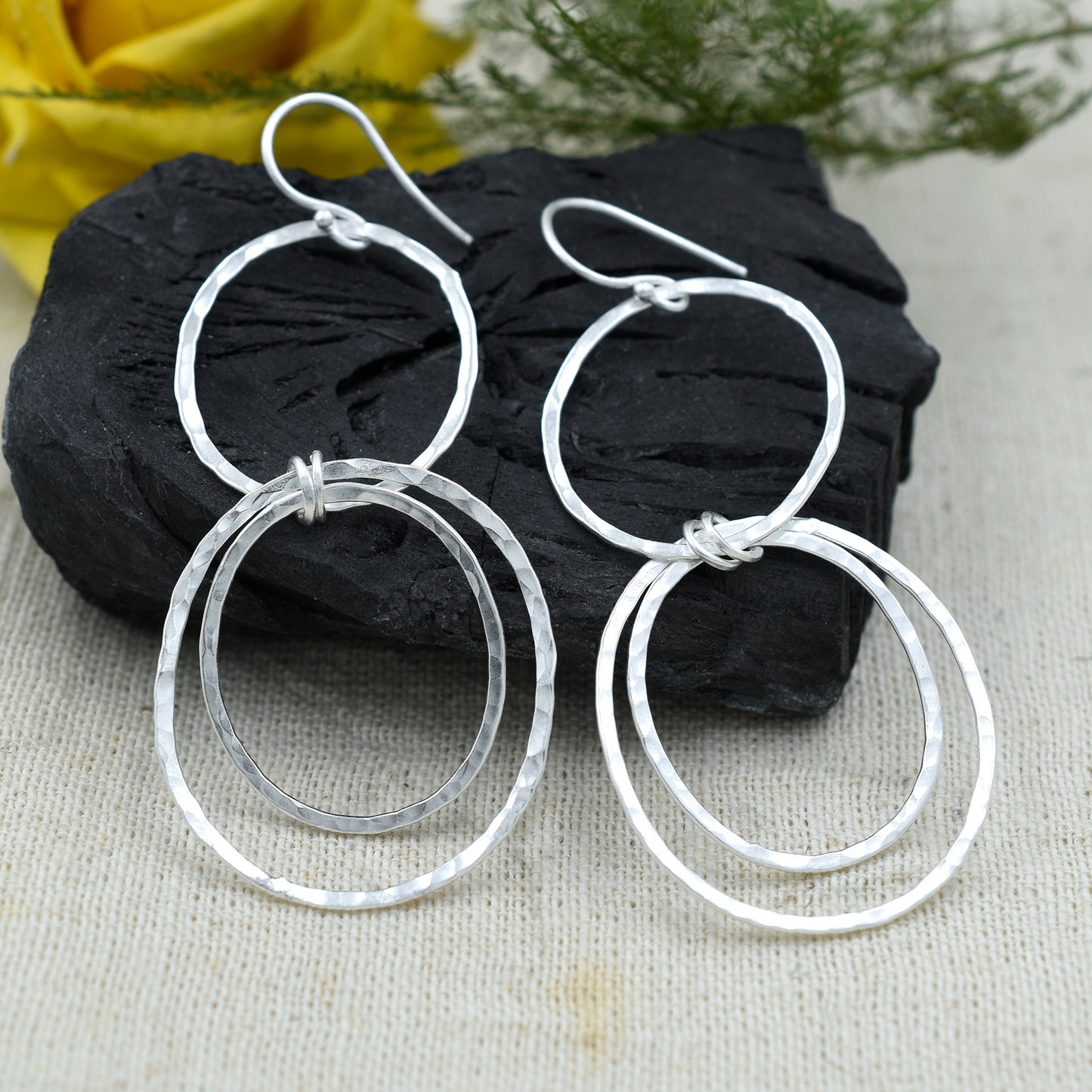 Joyful Circles Hook Earrings