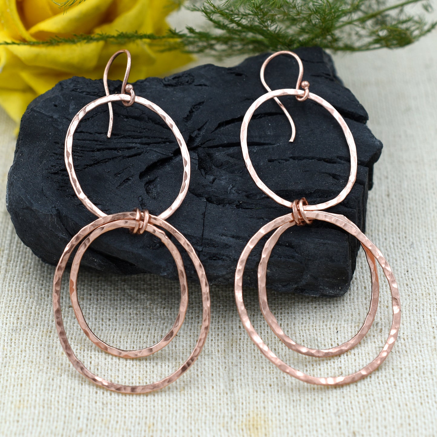 Joyful Circles Hook Earrings