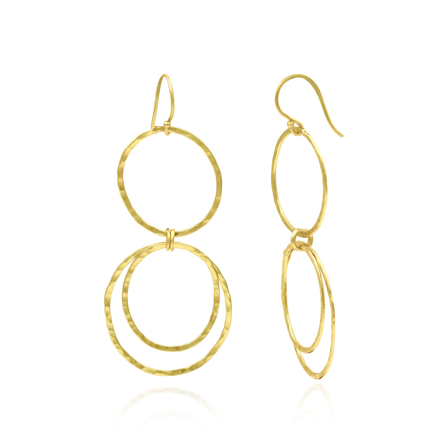 Joyful Circles Hook Earrings