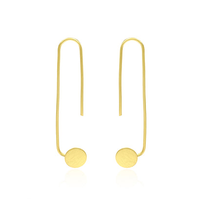 Way To The Circle Hoop Earrings