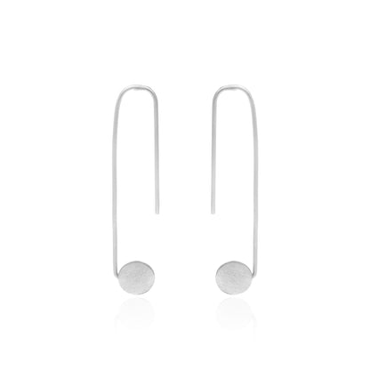 Way To The Circle Hoop Earrings