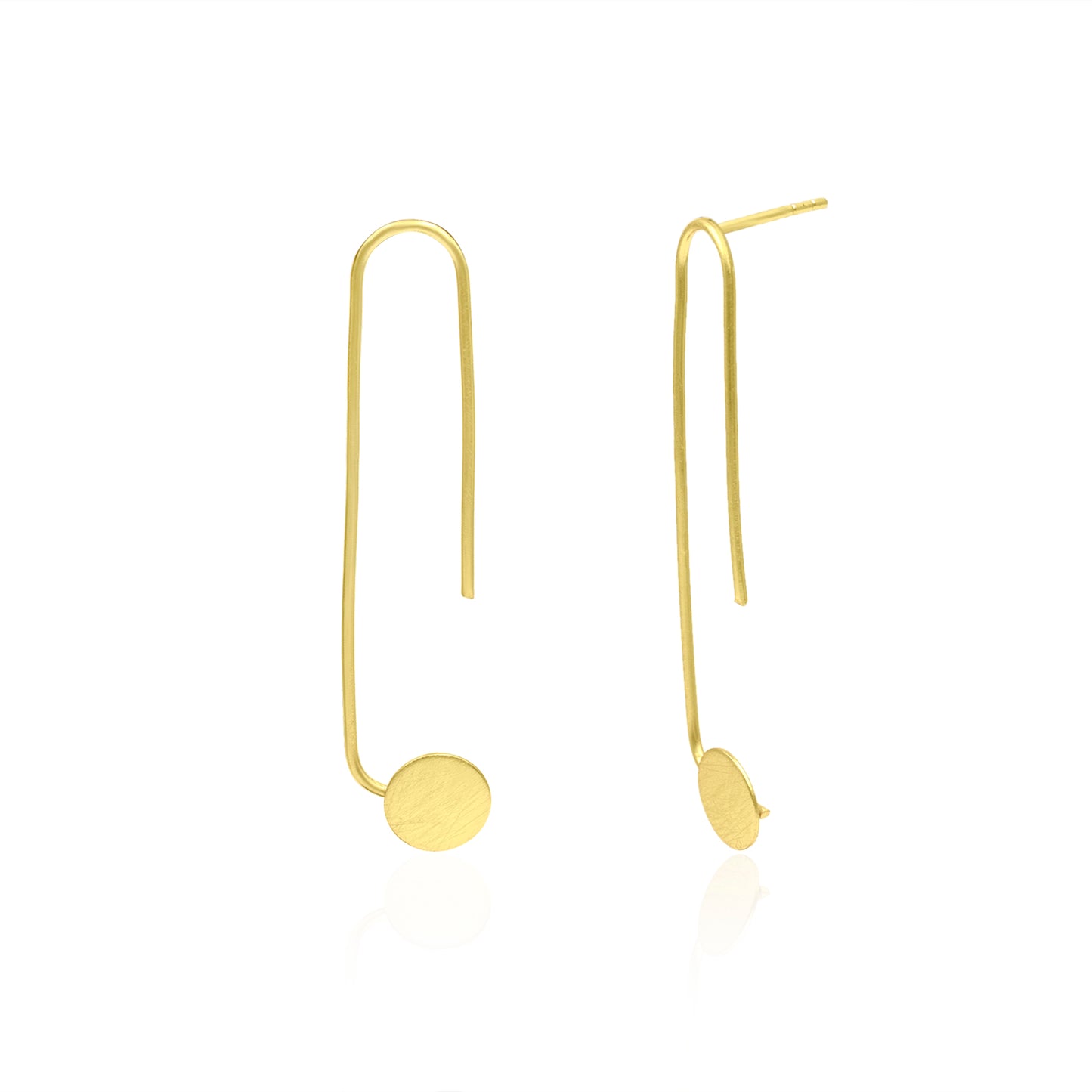 Way To The Circle Hoop Earrings