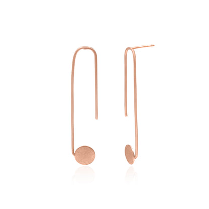 Way To The Circle Hoop Earrings