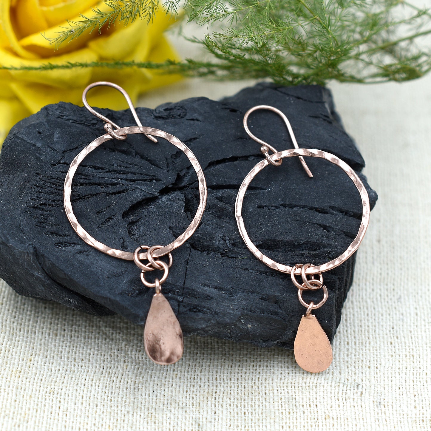 Dazzling Drop Hook Earrings