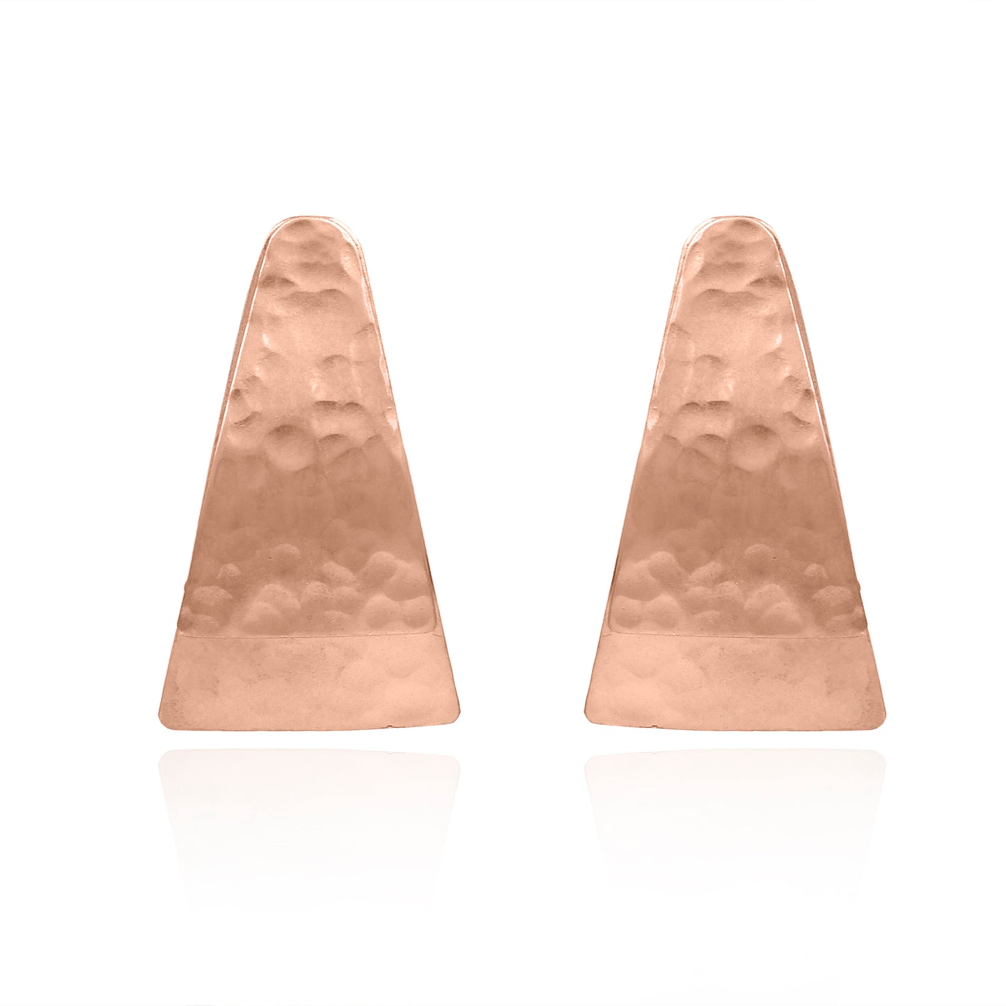 Overlapping Triangles Stud Earrings