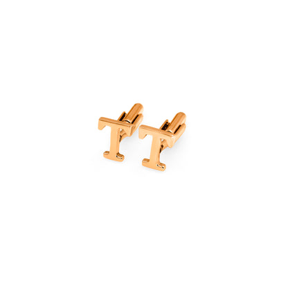Letter T Initial Cufflinks