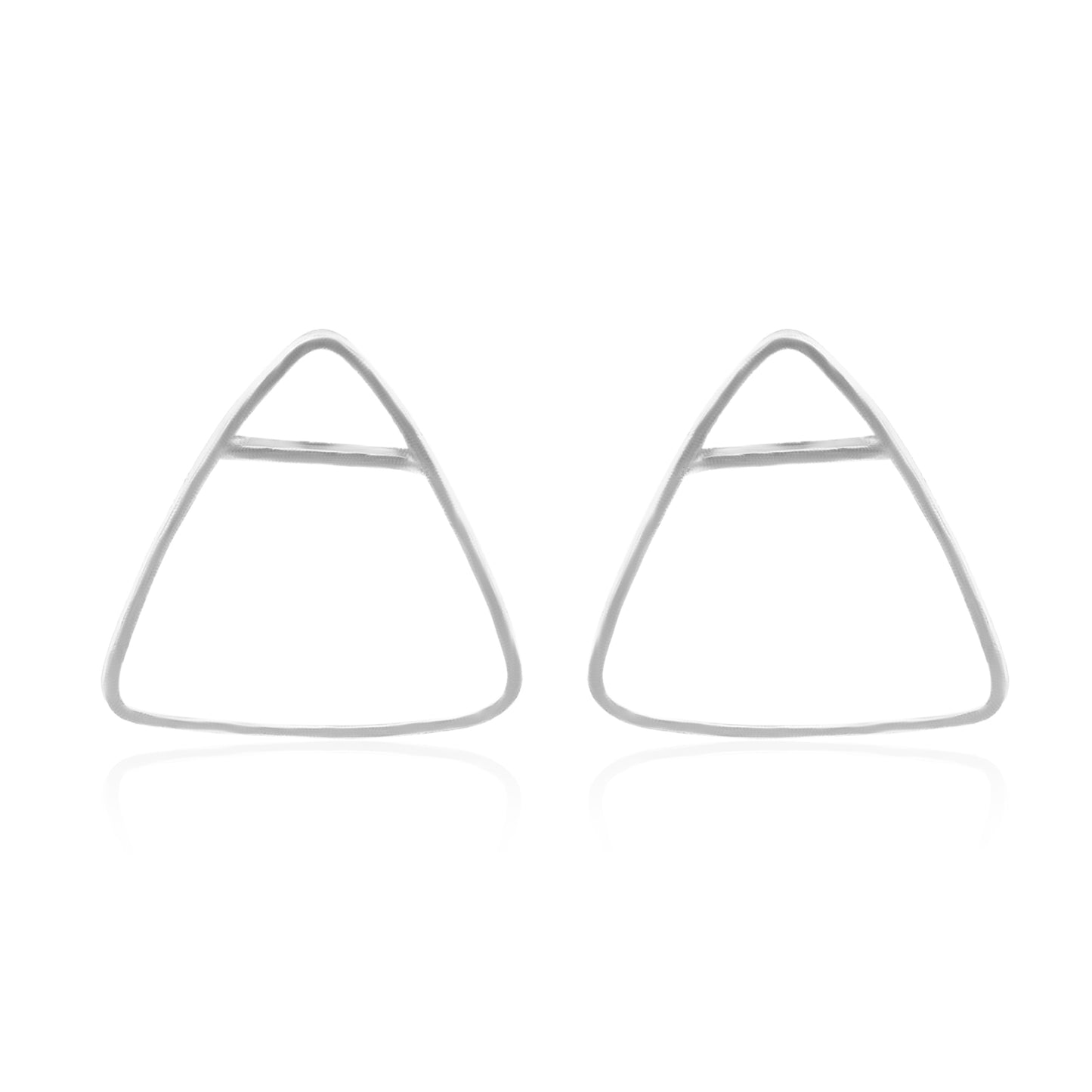 Dainty Tiny Triangle Stud Earrings