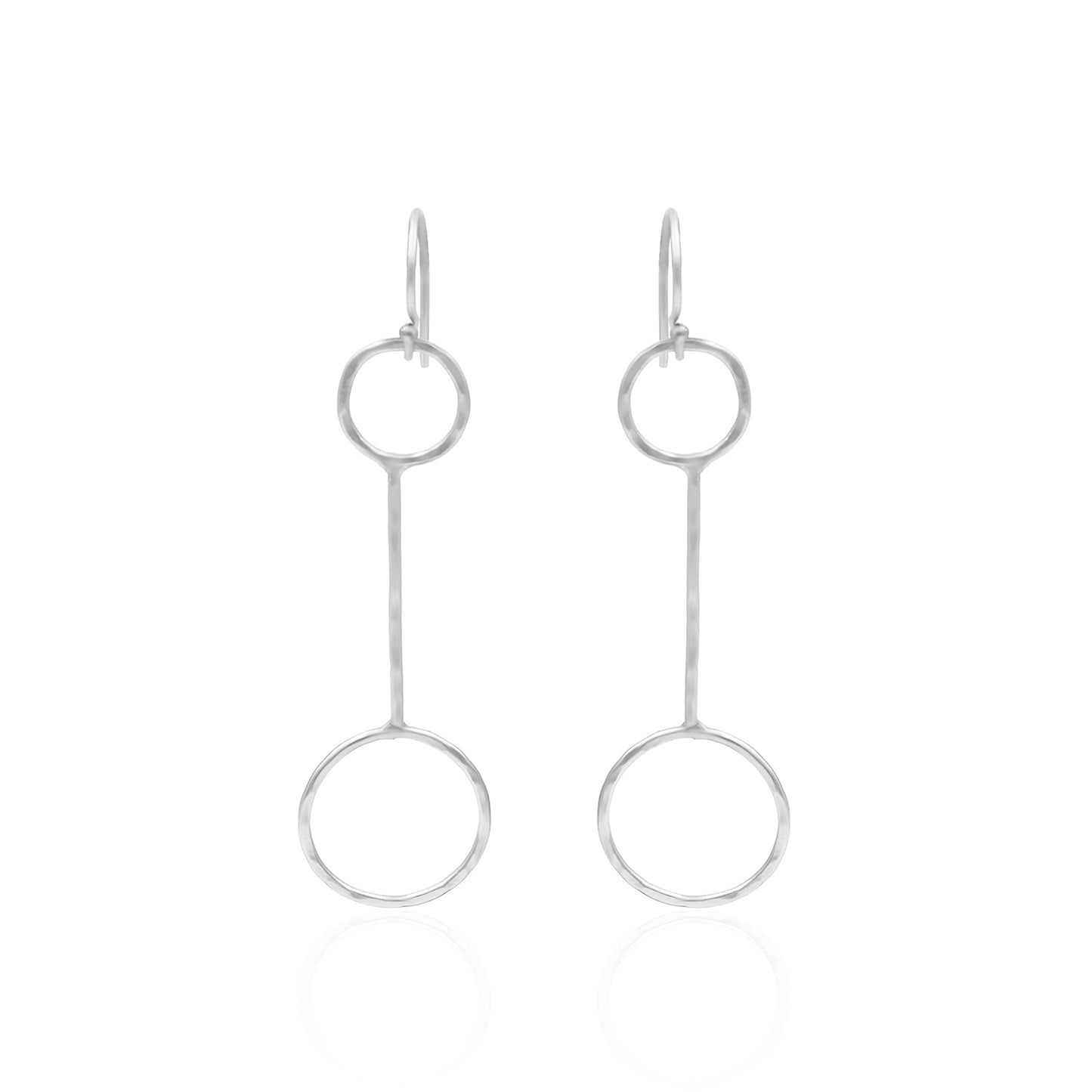 Link Of Circles Hook Earrings