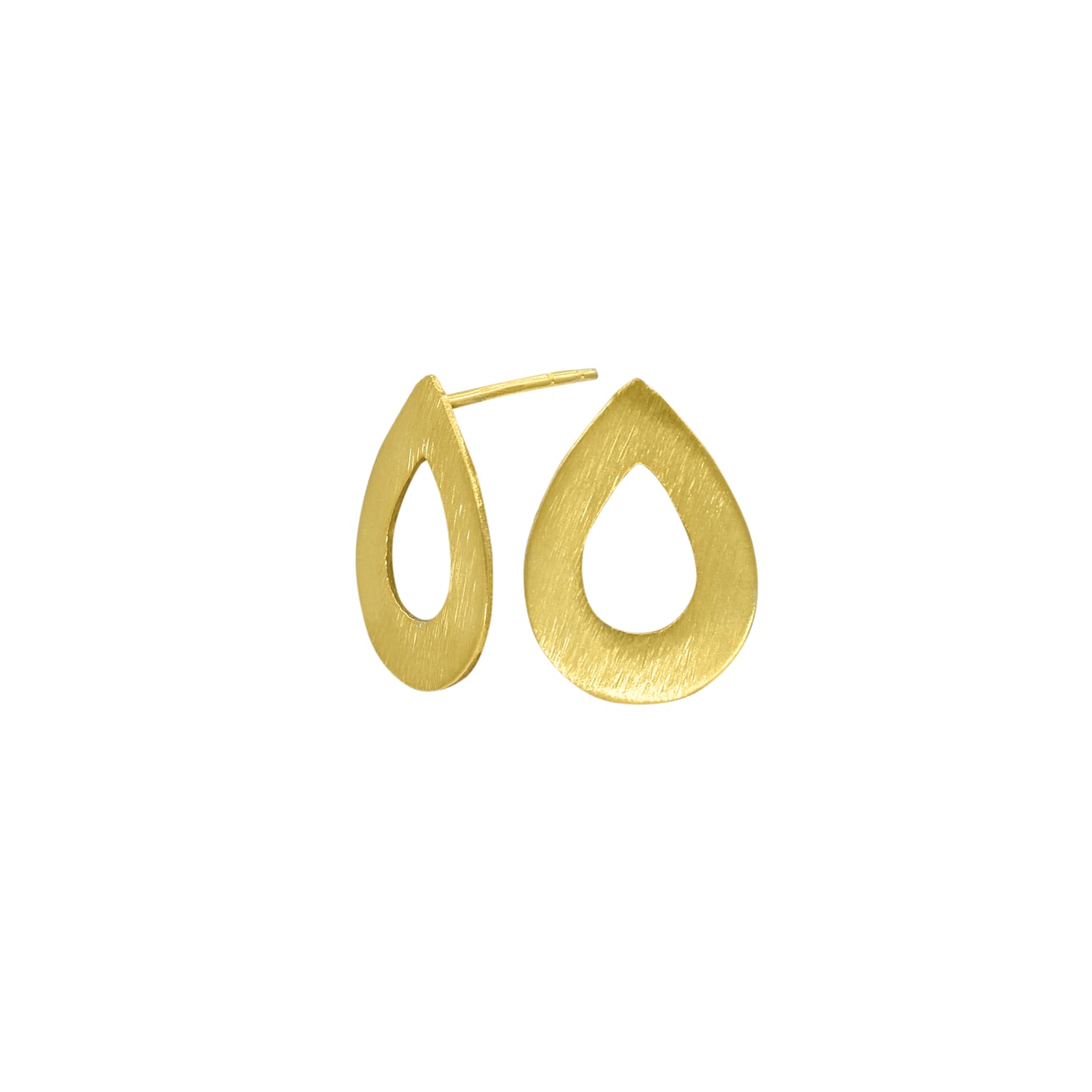 Look Within Pear Stud Earrings