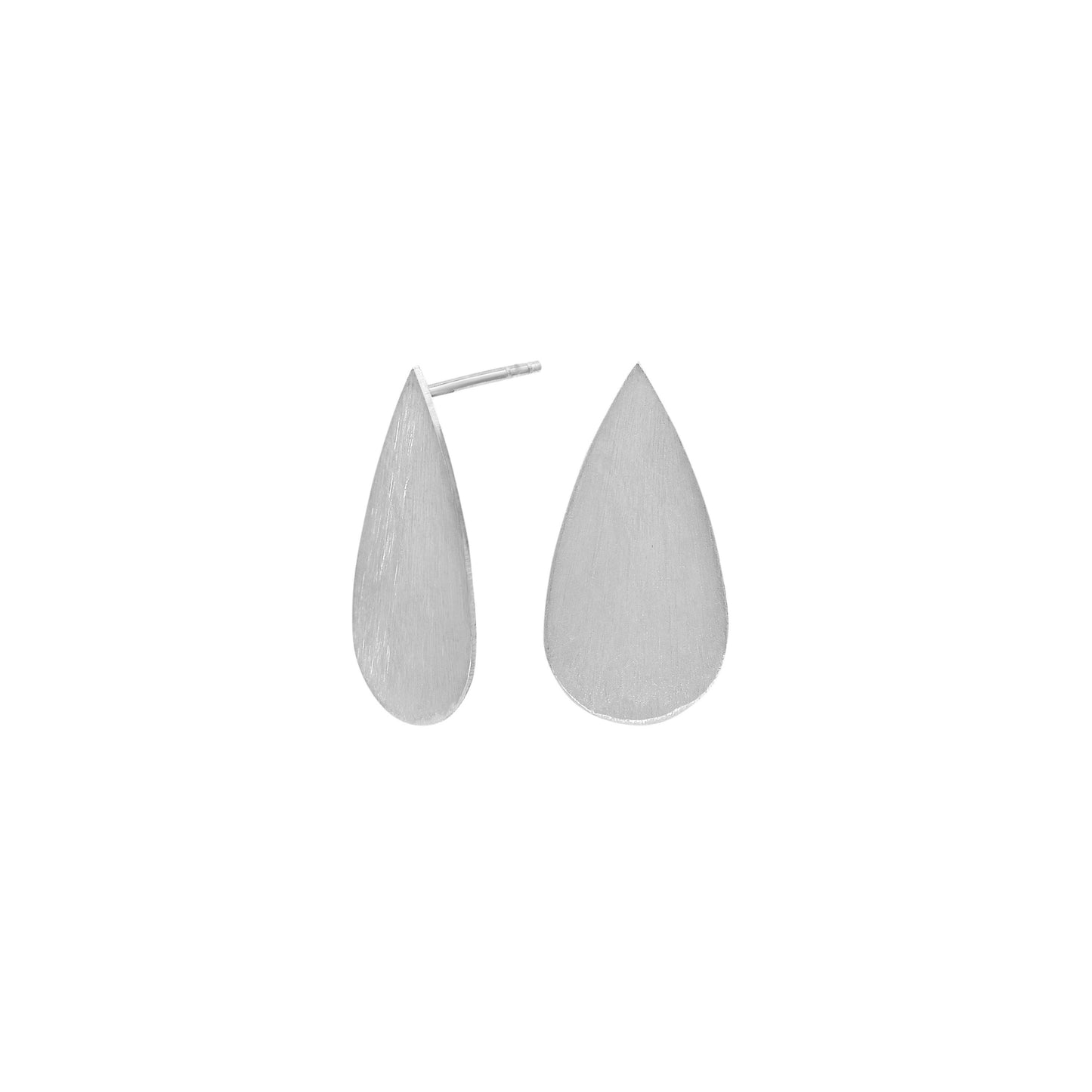 Pear Drop Stud Earrings