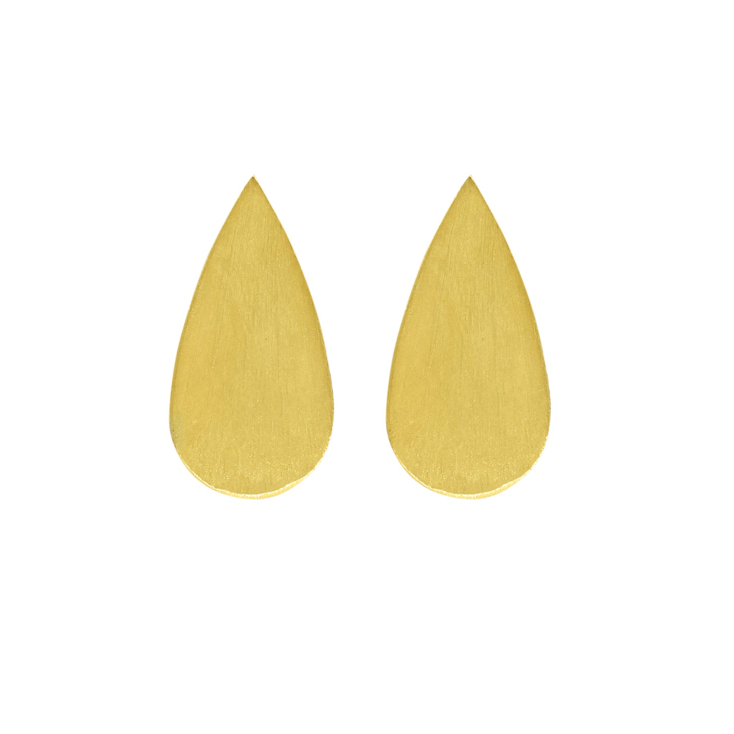 Pear Drop Stud Earrings