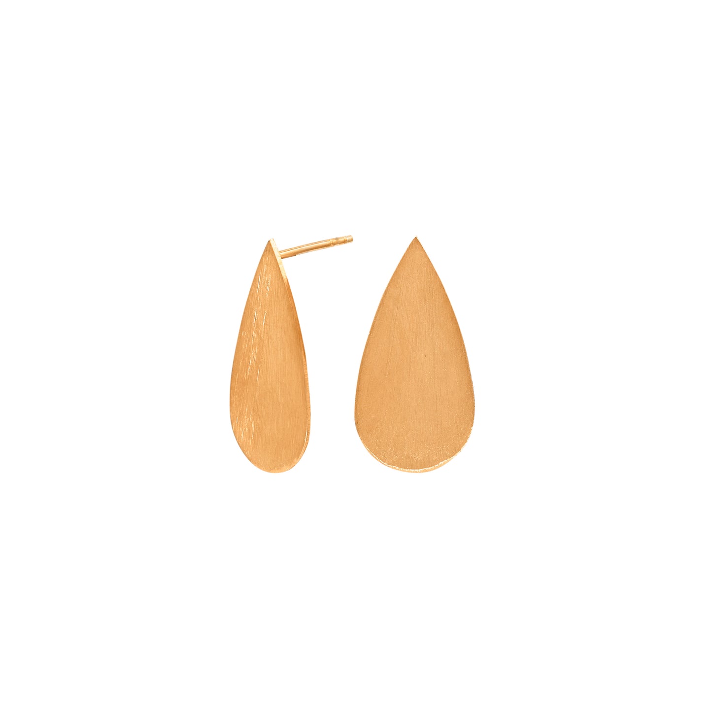 Pear Drop Stud Earrings