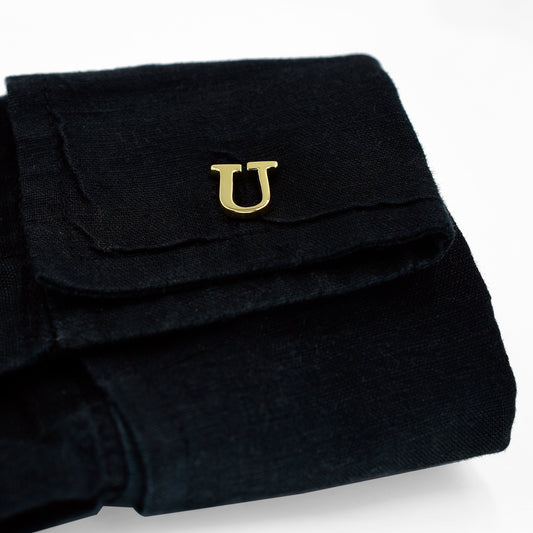 Letter U Initial Cufflinks