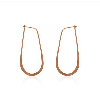 Modern Glory Hoop Earrings