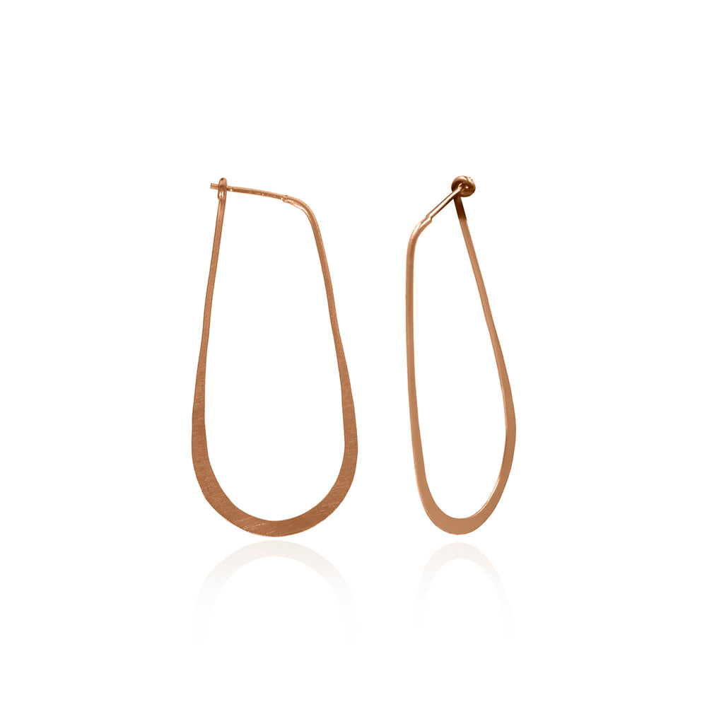 Modern Glory Hoop Earrings