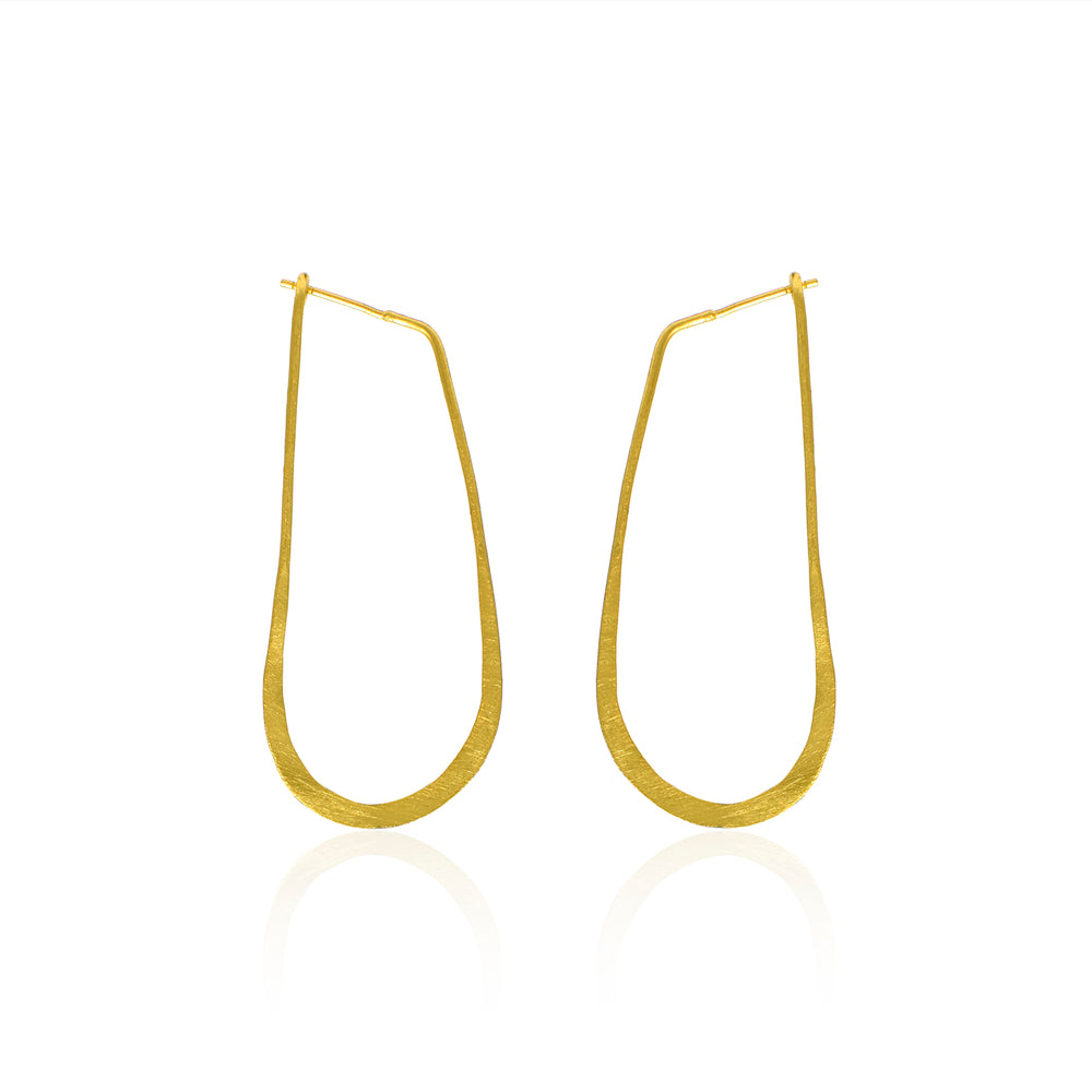 Modern Glory Hoop Earrings