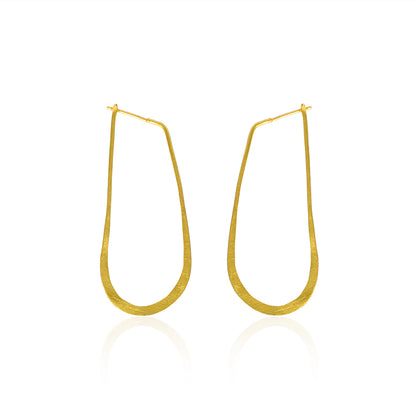 Modern Glory Hoop Earrings